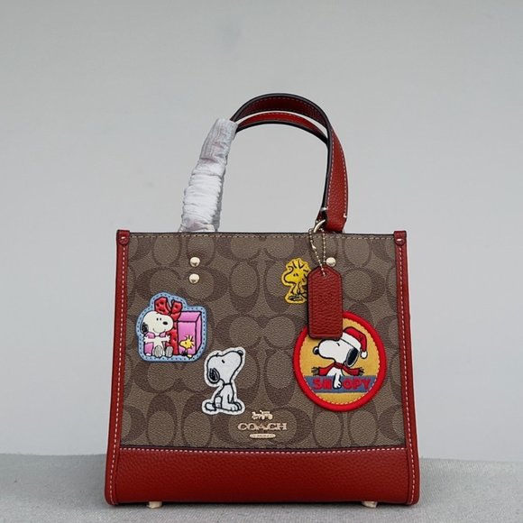 Coach Bags New Coach Coach X Peanuts Dempsey Tote 22 In Signature